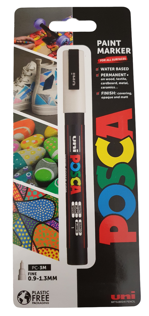 POSCA White Paint Marker PC-3M