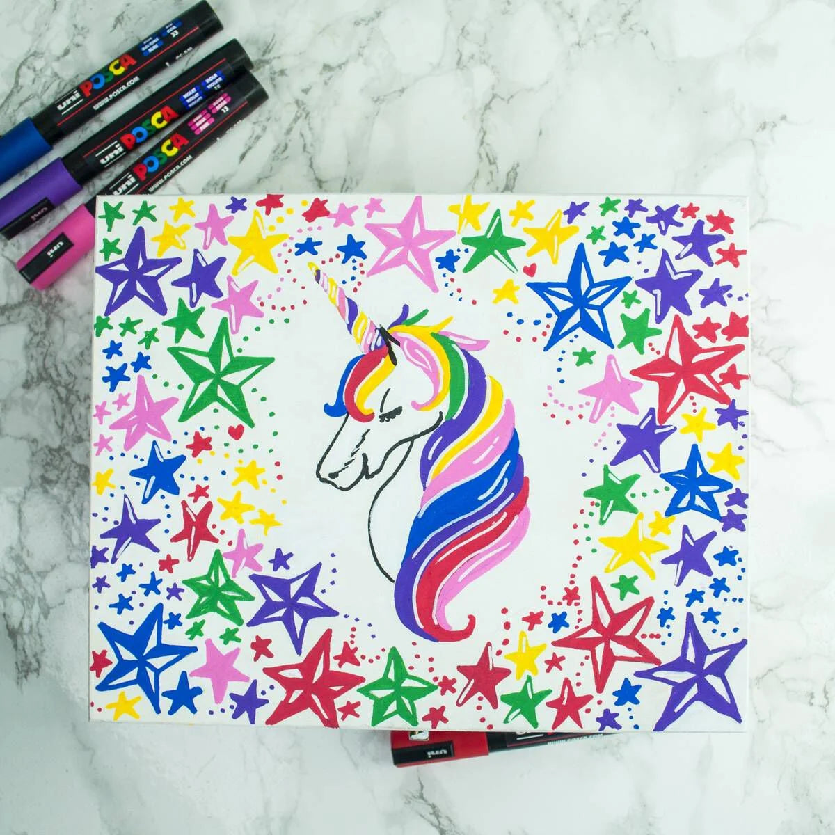 POSCA Paint Markers PC-3M Pastel Colours set of 8