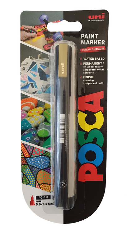 POSCA PC-3M Paint Marker Gold Colour