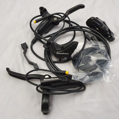 2000W 48V-72V 27.5/29”inches Ebike Conversion Kit 45A Bicycle MTX, UKC1+Hydraulic Brakes