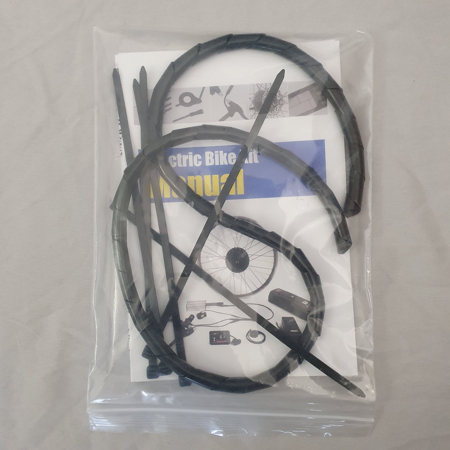 2000W 48V-72V, 27.5/29”inches Ebike Conversion Kit 45A Bicycle MTX, SURRON-style throttle E-Bike Kit Bundle