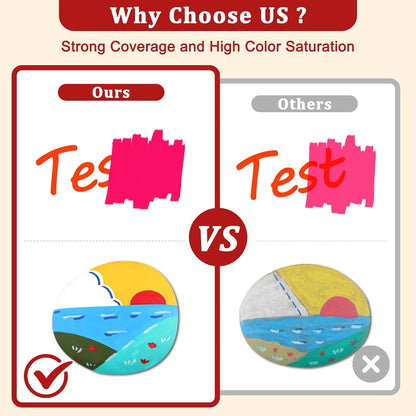 Acrylic Paint Brush Marker Pens (Guangna) 240 Colors Set, Ideal for Rock Painting, Canvas, Wood, Stone, Egg and DIY Crafts