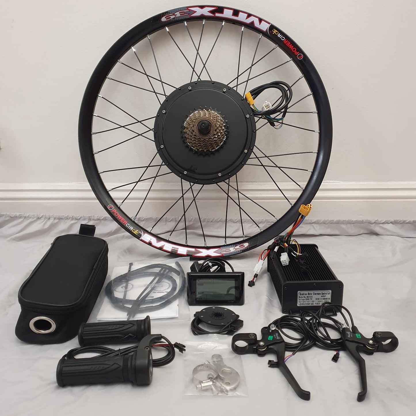 2000W 48V-72V 27.5”inches Ebike Conversion Kit 45A Bicycle MTX