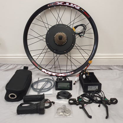 2000W 48V-72V 27.5”inches Ebike Conversion Kit 45A Bicycle MTX