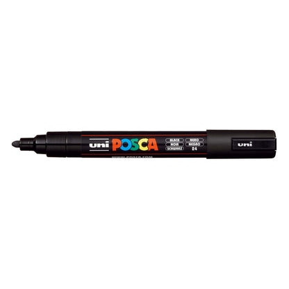 POSCA PC-5M Paint Marker Black Colour