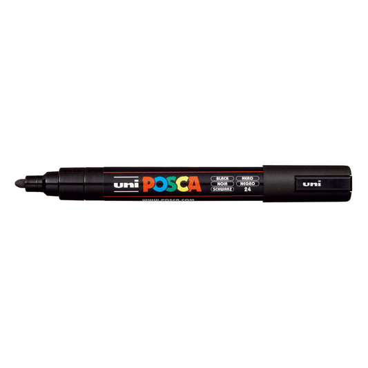 POSCA PC-5M Paint Marker Black Colour