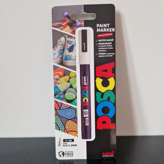 POSCA White Paint Marker PC-3M